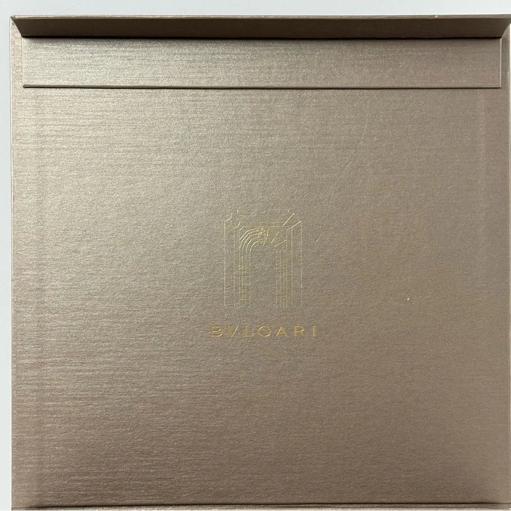 Beautiful Bvlgari Metallic Bronze Closet Storage or Gift Box - Picture 3 of 13
